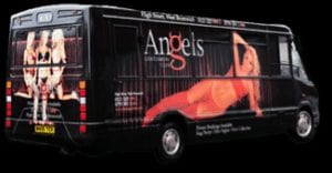 The Angels minibus